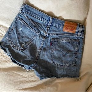 Levi’s Wedgie Denim Shorts